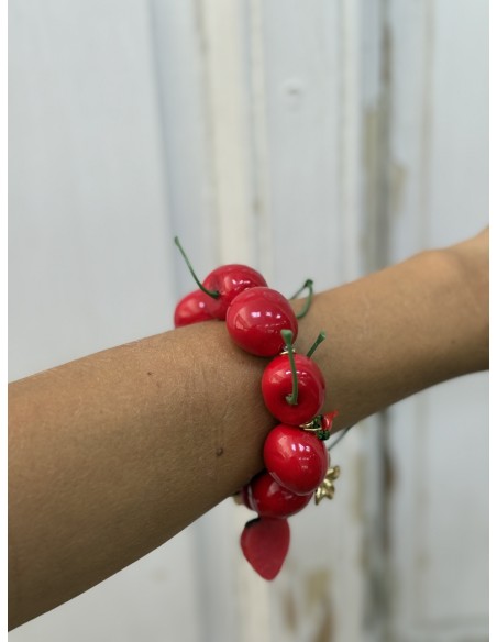 Pulsera cereza