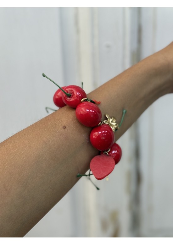 Pulsera cereza