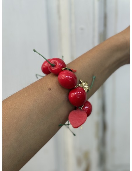 Pulsera cereza