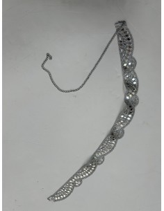 Cinturon Yaiza plata