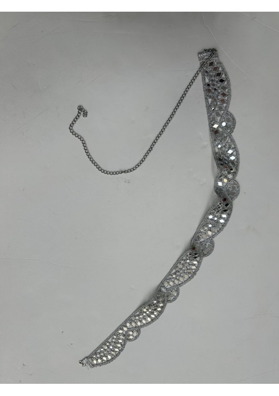 Cinturon Yaiza plata