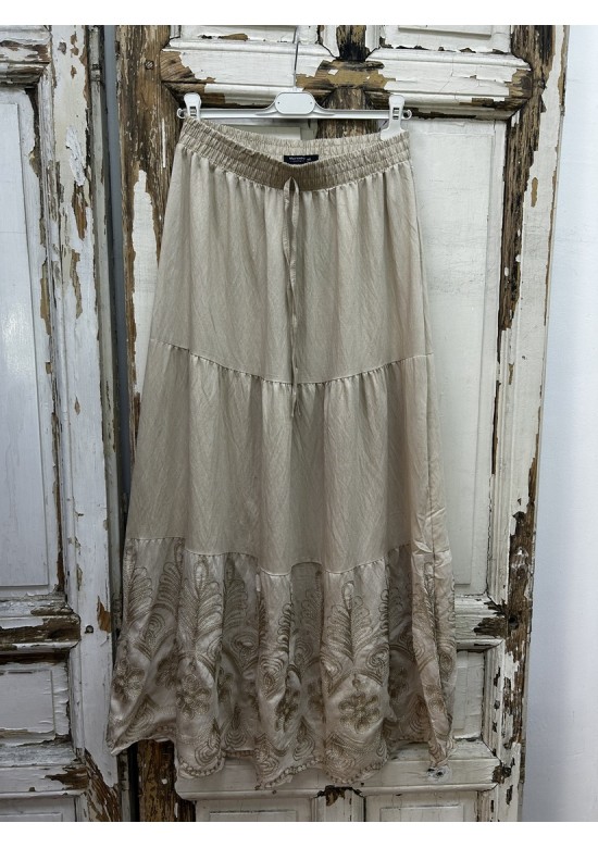 Falda larga Primavera