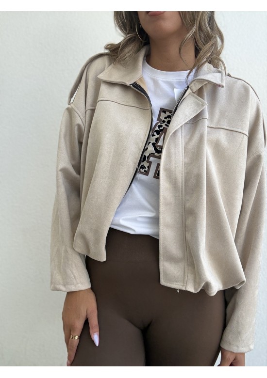 Chaqueta Aitana Beige
