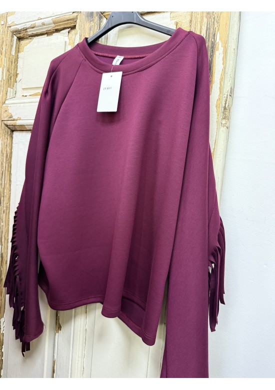 Sudadera Flecos
