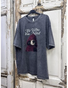 Camiseta oversize teddy