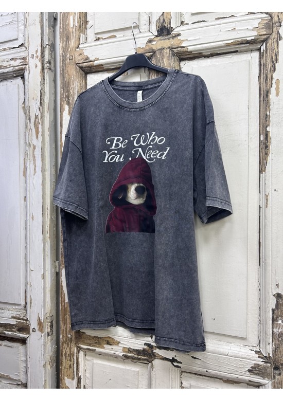 Camiseta oversize teddy