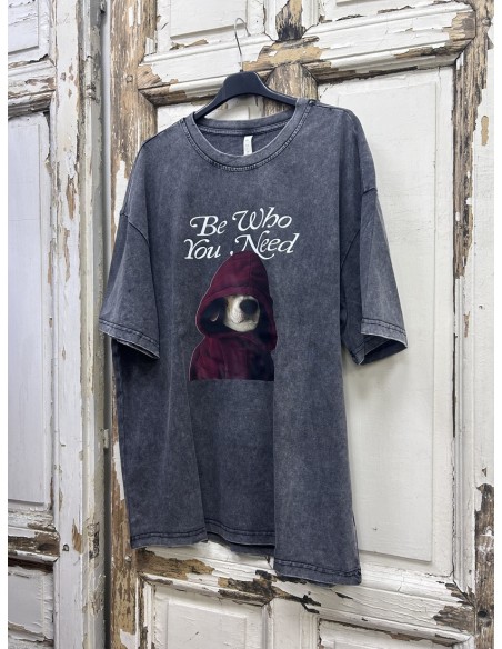 Camiseta oversize teddy