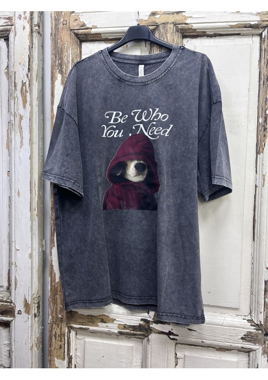 Camiseta oversize teddy