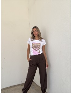 Camiseta Cat Rosa 2