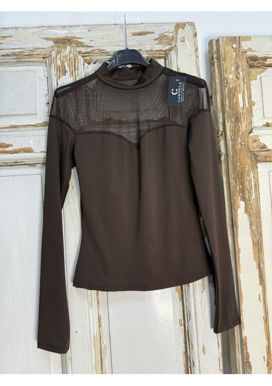 Blusa Transparencias