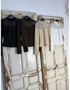 Blusa Transparencias