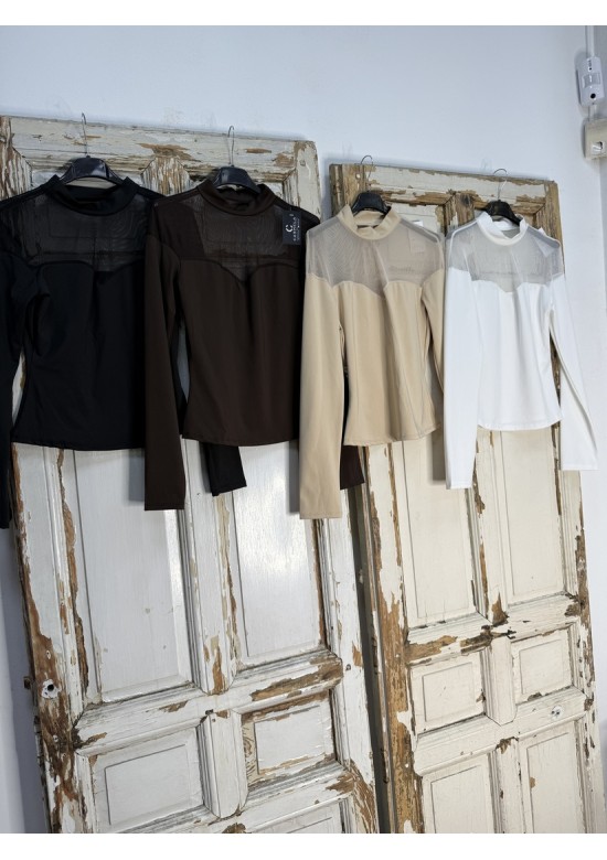 Blusa Transparencias