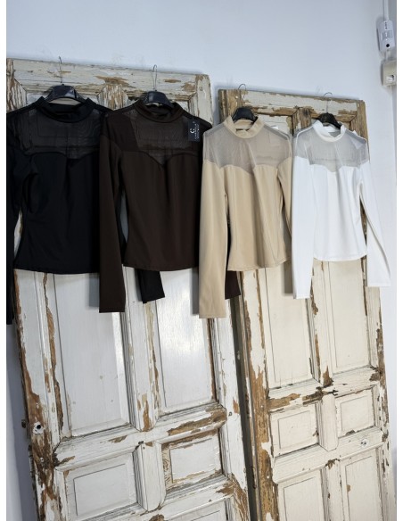 Blusa Transparencias