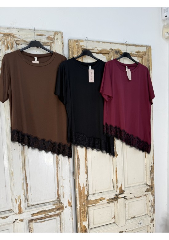 Camiseta Encaje