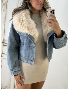 Chaqueta Vaquera Pelo