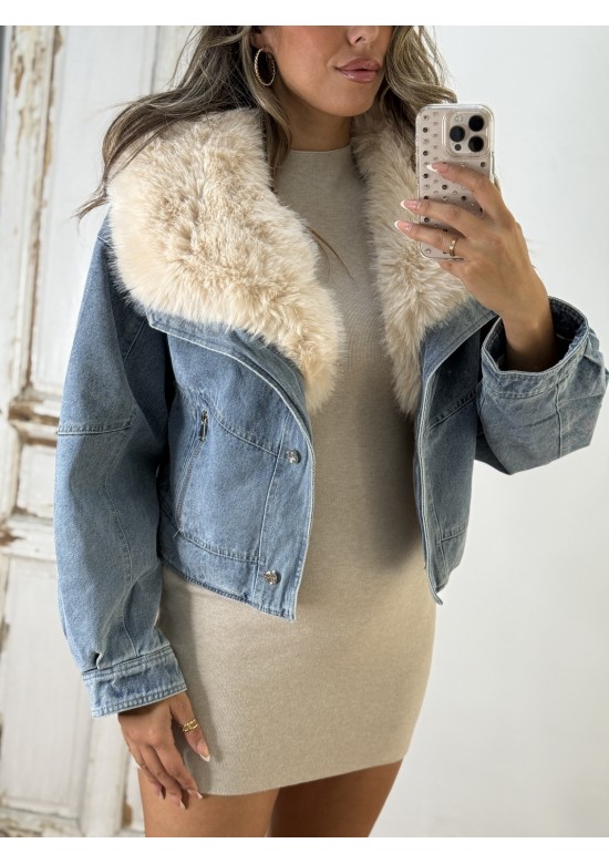 Chaqueta Vaquera Pelo