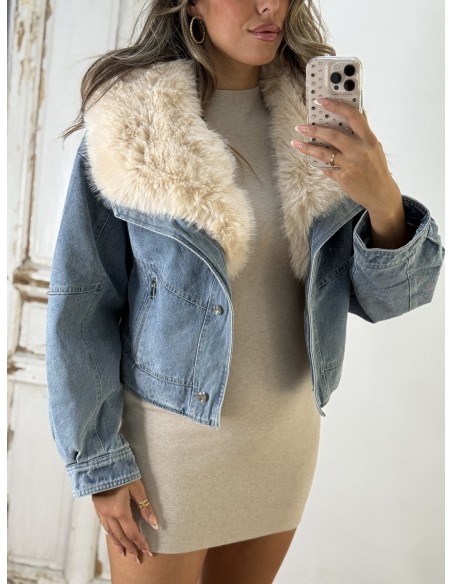 Chaqueta Vaquera Pelo