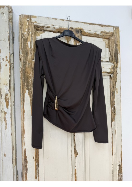 Camiseta Broche Lateral