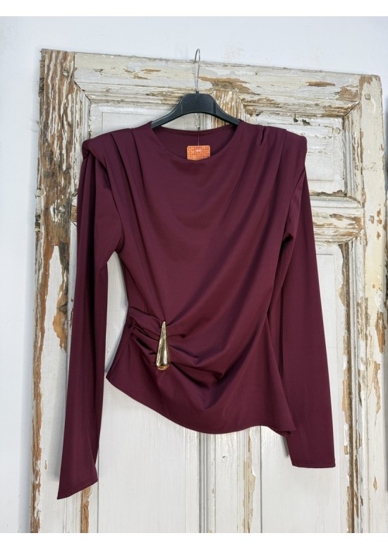 Camiseta Broche Lateral