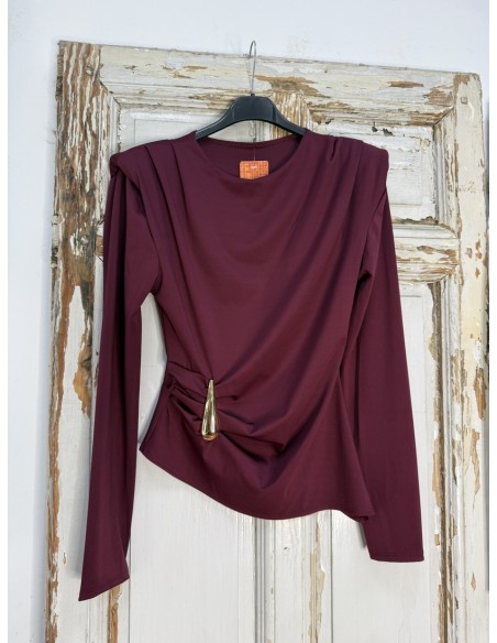 Camiseta Broche Lateral