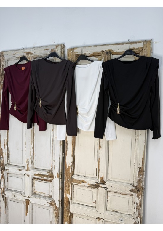 Camiseta Broche Lateral