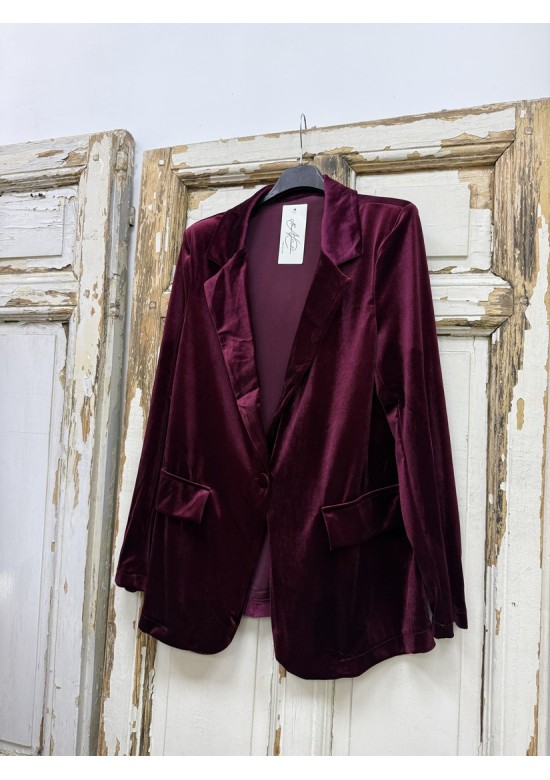 Blazer Terciopelo