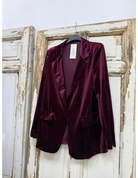 Blazer Terciopelo