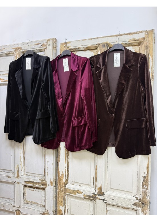 Blazer Terciopelo