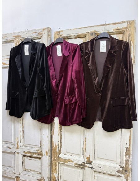 Blazer Terciopelo