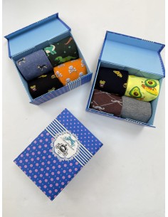 Caja 4 Calcetines Hombre