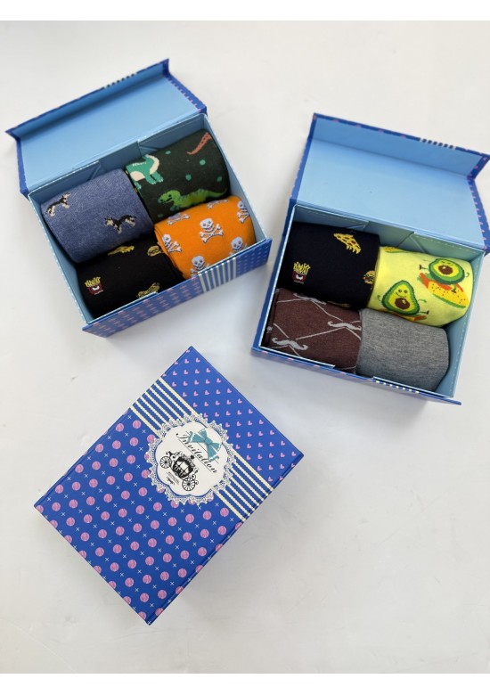 Caja 4 Calcetines Hombre