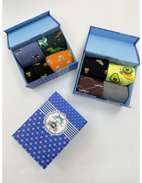 Caja 4 Calcetines Hombre