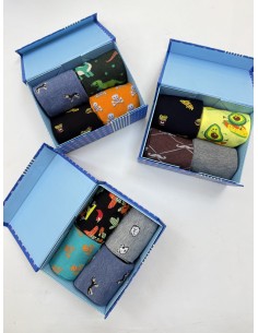 Caja 4 Calcetines Hombre 2