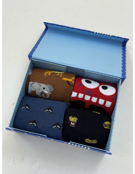 Caja 4 Calcetines Hombre