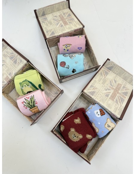 Caja 2 Calcetines Mujer