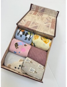 Caja 6 Calcetines Mujer 2