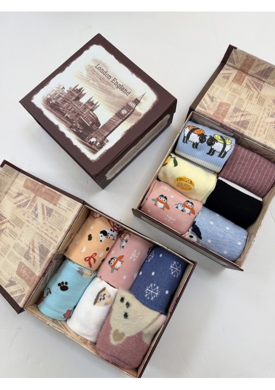 Caja 6 Calcetines Mujer