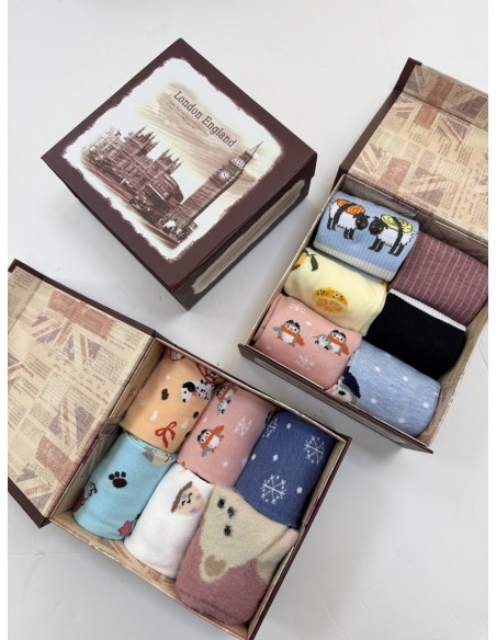 Caja 6 Calcetines Mujer