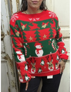 Jersey Navidad Muñeco de Nieve