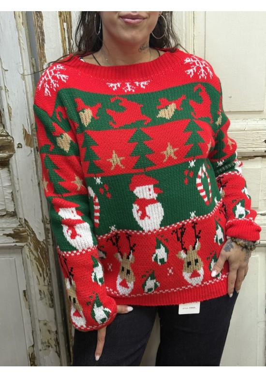 Jersey Navidad Muñeco de Nieve