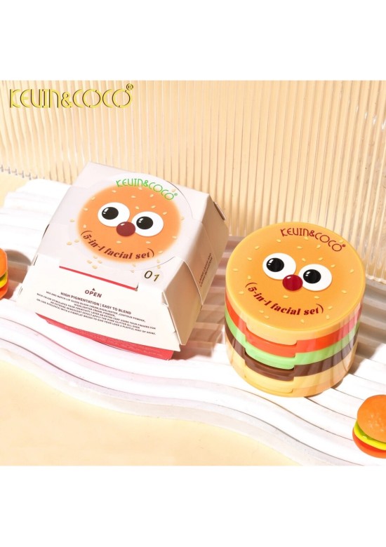 Set Maquillaje 5 en 1 Hamburguesa