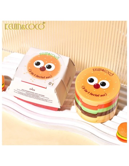 Set Maquillaje 5 en 1 Hamburguesa