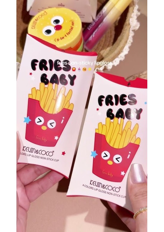 Set 4 Labiales Patatas Fritas