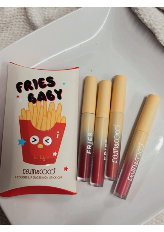 Set 4 Labiales Patatas Fritas