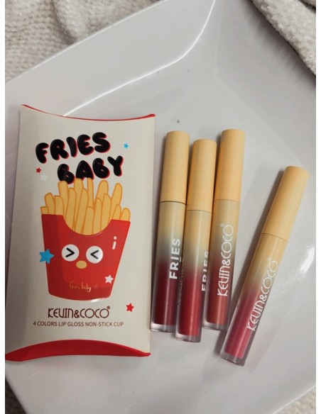 Set 4 Labiales Patatas Fritas