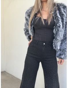 pantalon black shine