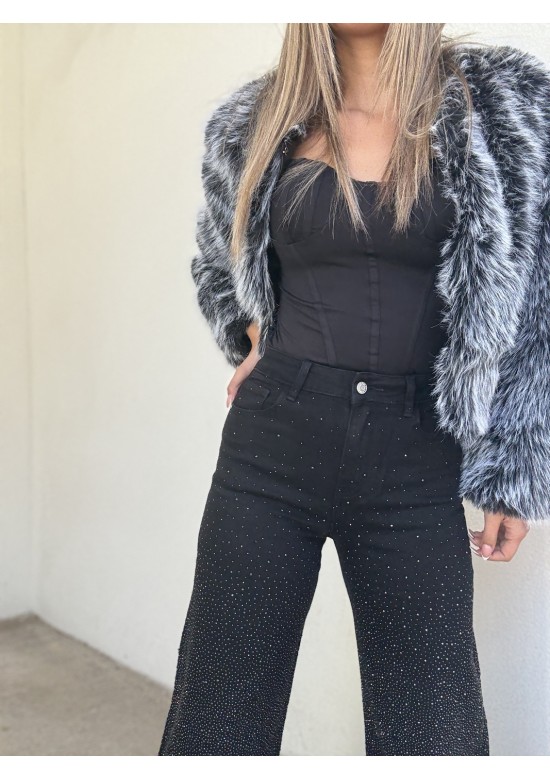 pantalon black shine