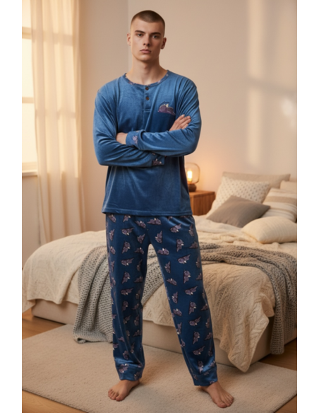 Pijama hombre bulldog