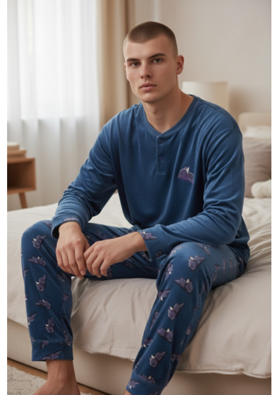 Pijama hombre bulldog