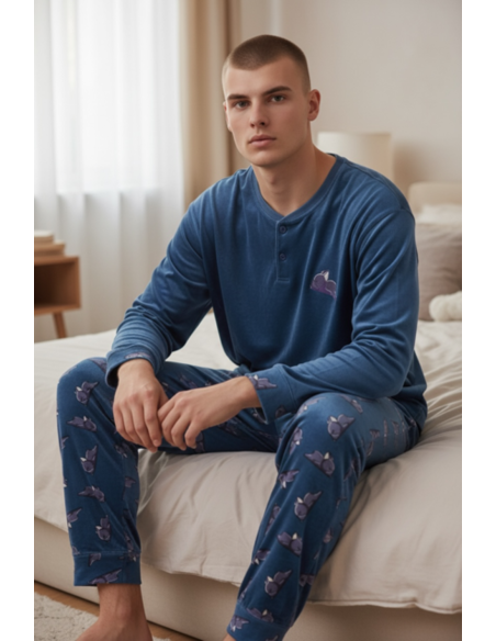 Pijama hombre bulldog